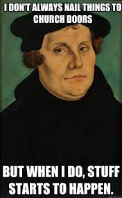 luther, reformation day